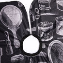 Apron Cartoon Pattern Cutting Hair Waterproof Cloth Salon Beard Hairdresser