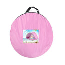 Portable Kids Baby Games Beach Tent Build Outdoor Swimming Pool (Pink)