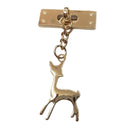 Plated Alloy Deer Schlüsselbund Auto Koffer Schlüsselring Anhänger Kleidung