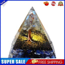 Orgonite Pyramid Orgone Energy Converter Symbolize Lucky Healing Chakra Rei