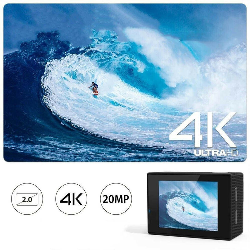 DV Sports Camcorder Sports Camera Ultra 4K 1080P WiFi Camera Action Camcorder