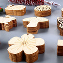 Pendants Easter eggs Hanging Ornaments Easter Wood Chips Easter Decorations