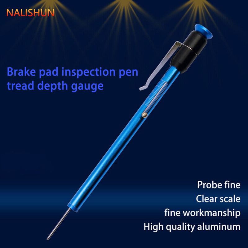 Car Brake Pad Tester Gauge Brake Block Thickness Measuring Tool Car Accessories