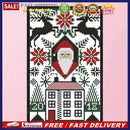 Santa Claus Partial Cross Stitch 14CT Cotton Thread Printed Embroidery Kits