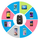 2.4GHz Bluetooth Phone Selfie Controller Shutter Release Button for Photo Camera