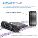 AN-07 LCD Solar Truck TPMS Tire Pressure Temperature Monitoring Alarm System