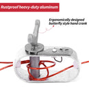 Swimming Pool Cover Cable Winch 100ft Aluminum Winch Winter Pool Cover (1) Newly