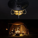 Mini Retro Camping Lantern IP65 Waterproof Hanging Tent Lamp 3 Modes for Camping