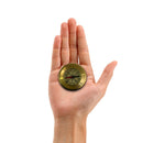 Mini Portable Brass Copper Navigation Compass for Outdoor Camping Activitie