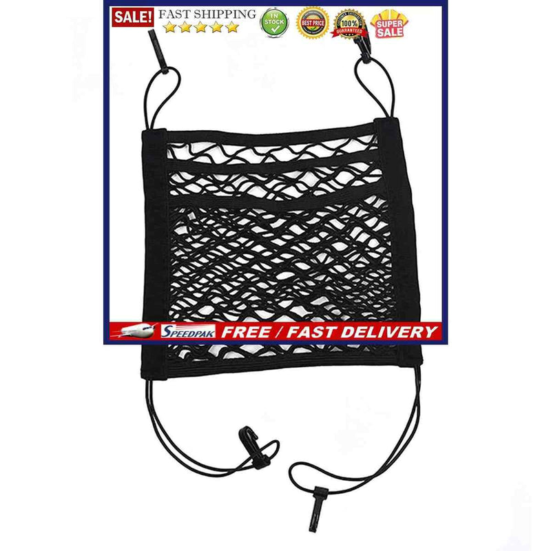 Car Organiser Net Stretchable Universal Three-Layer Storage Net Flexible Laye