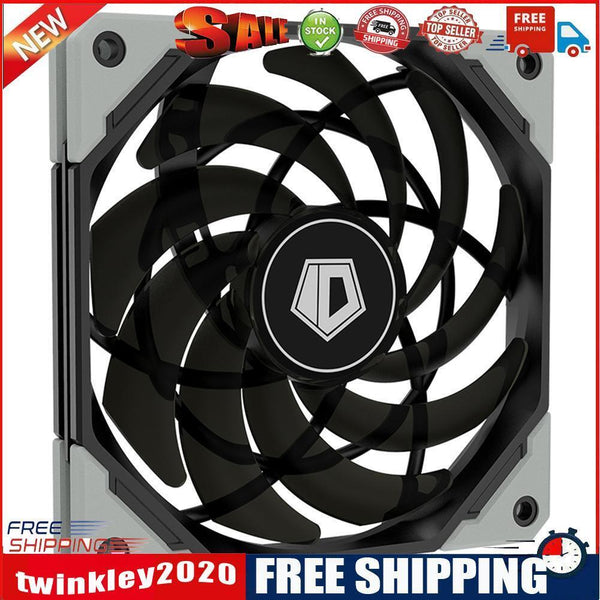 ID-COOLING 120mm Chassis Cooling Fan PWM Silent Computer PC Case Cooler