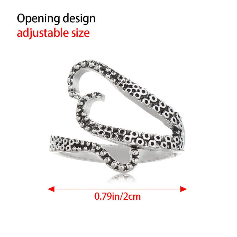 Yarn Guides Opening Thimble Knitting Ring Octopus Shape Crochet Loop Sewing