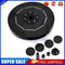 Solar Waterfall Fountain Pool Fish Pond Water Pump Outdoor Garden Decor (C)