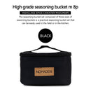 9pcs Camping Seasoning Jar Portable Sauce Container Outdoor for Kitchen Barbecue