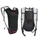 MTB Bike Cycling Backpack Water Bladder Bag Sport Folding Rucksack (Red) Newly