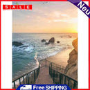 Painting By Numbers DIY Seaside Steps Canvas Oil Art Picture Home Wall Decor Kit