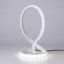 LED Spiral Table Lamp USB Height Adjustable Bedside Lamp (White Light)