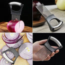 Food Slice Assistant Onion Holder Cutting Aid Strips Sale HOT Meat Slicer J0N2