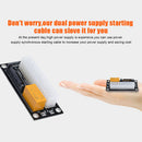 Riser Connector Add2psu ATX 24Pin to 4P/SATA Dual PSU Power Supply Sync Adapter