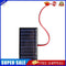 0.3W 5V Solar Panel with Wire Mini Solar System DIY Polysilicon Board (1pc)