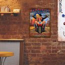 Tin Plates Wall Signs Retro Painting Back Seat Sexy Girl Metal Poster for Bar
