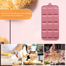 12 Cell Silicone Waffle Chocolate Mould Non-Stick Baking Cake Decoration Tool