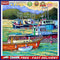 DIY Ship Pattern Oil Paint by Numbers Hand Painted Acrylic Picture Home Decor
