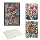 DIY Flower Special Shaped Diamond Painting 60 Sheets A5 Notebook Office Supplies