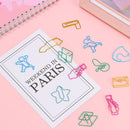 Desktop Storage Memo Desk Organizer Binder Clip Paper Clips Stationery Bookmark