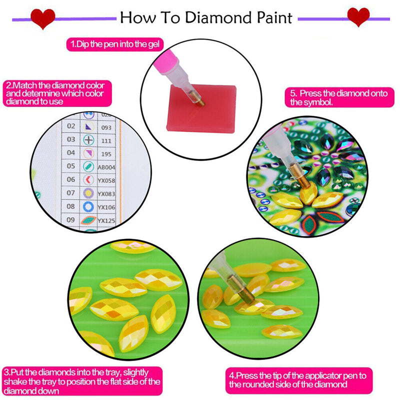 5D Diamond Painting Bottle Partial Crystal Drill DIY Art Crafts (GT091) Newly