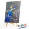 Peacock Oil Paint By Numbers DIY Acrylic Painting on Canvas Wall Art Picture Kit