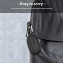 Bluetooth-Compatible Earbuds Case for QCY T17 Protector Cover Skin (Black) Newly