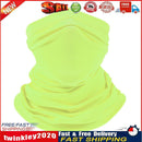 Cycling Camping Neck Tube Scarf Ice Silk Outdoor Running Bandana (green) Newly