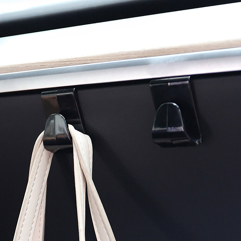 2pcs Car Hooks Hanger for Purses Face Cover Portable Anti Swinging Bag Holders