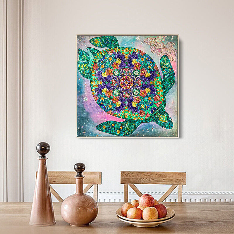 Part Specical Shaped Drill Diamond Painting Sea Turtle DIY Handmade Art Gift