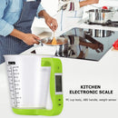 Electronic Measuring Cup Kitchen Scales Digital Measurement Cups (Green)