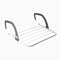 Durable Iron Storage 5 Bar Towel Holder Laundry Hanger Rail Dryer Clothes Airer