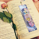 DIY Special Shaped Diamond Painting Leather Bookmarks with Tassel Creative Gifts