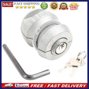 Anti-Theft Trailer Parts Ball Lock Hitch Lock for Coupling Tow Caravan Silv
