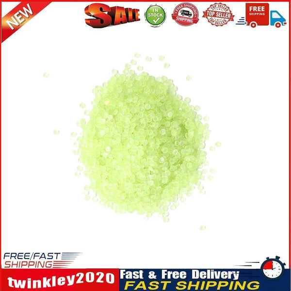 15g/Bag DIY Luminous Round Rhinestones for Diamond Painting (Light Green) Newly