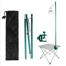 Detachable Foldable Lamp Pole Lantern Stand Camping Hiking Fishing Hanging Rack