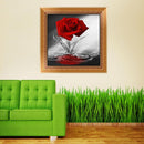 DIY 5D Diamond Painting Embroidery Flower Rose Cross Crafts Stitch Decor Newly