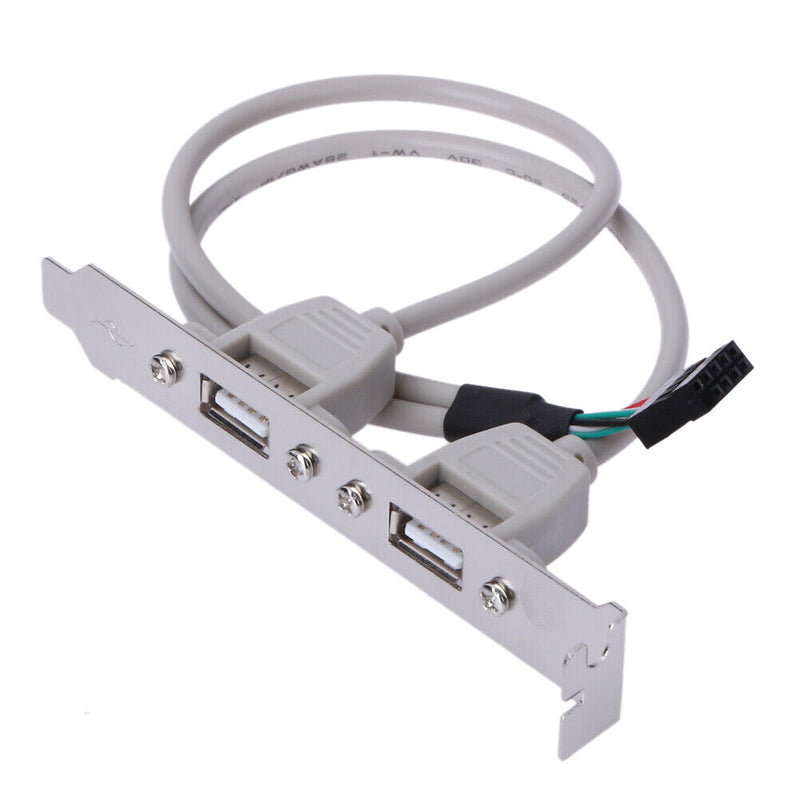 Motherboard USB 2.0 Cable Adapter Rear Disk Holder