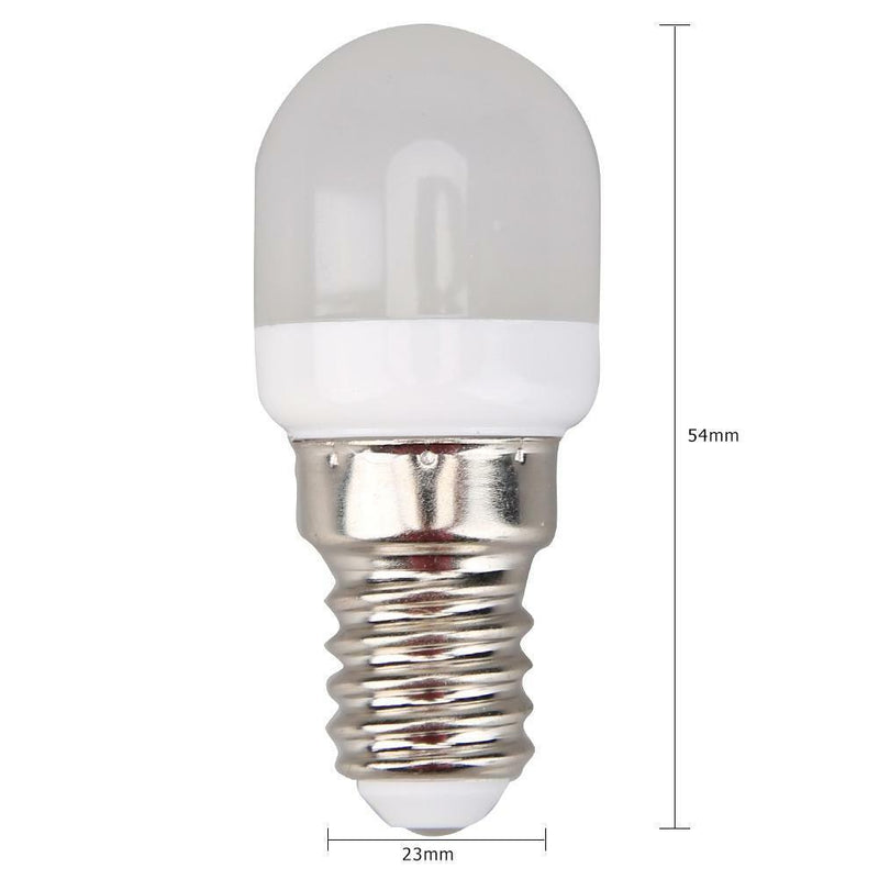E14 Mini Refrigerator Light AC220-240V 2W Freezer LED Lamp Bulb (Warm White