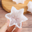Star Shape Accessories DIY Big Snowflake Crystal Mold Silicone Mould Clay Tool