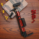 Portable Lightweight Aluminum Alloy MTB Cycling Bike Tire Air Pump(Red)