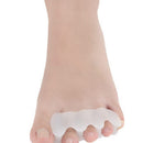 1 Pair 3 Holes Toe Separator SEBS Bunion Corrector Prevent Hallux Valgus