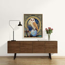 5D Diamond Painting Kit Owl Partial Special Shape Drill Rhinestone DIY Wall Arts