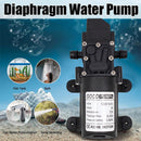 DC12V 6A 72W 6L/min Electric Diaphragm Water Pump High Pressure (Straight) Newly