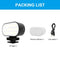 Vlogging Live Broadcast Rechargeable RGB Selfie Fill Light Video Light